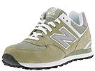 Buy discounted New Balance Classics - M574 - Suede & Mesh (Sage/White) - Men's online.