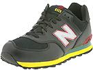 Buy discounted New Balance Classics - M574 - Full Grain Leather (Black/Red/Green/Yellow) - Men's online.