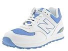 Buy discounted New Balance Classics - M574 - Full Grain Leather (White/Royal/Yellow) - Men's online.