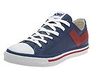 Buy Pony - Shooter '78+ Low Scales Suede (T-Navy/V-Red/White) - Men's, Pony online.