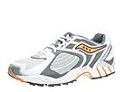 Saucony - 3D Grid Hurricane 6 (Silver/Grey/Orange) - Men's,Saucony,Men's:Men's Athletic:Running Performance:Running - General