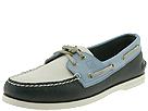 Sperry Top-Sider - Men's Authentic Original (Navy/Light Blue Tri-Tone) - Men's,Sperry Top-Sider,Men's:Men's Casual:Boat Shoes:Boat Shoes - Leather