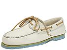 Buy discounted Timberland - Classic Boat (White Tumbled Full-Grain Leather) - Men's online.