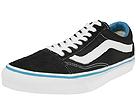 Vans - Old Skool (Black/Mosaic Blue) - Men's,Vans,Men's:Men's Athletic:Skate Shoes