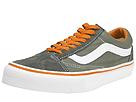 Vans - Old Skool (Dark Gull Grey/Burnt Orange) - Men's,Vans,Men's:Men's Athletic:Skate Shoes