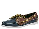 Sebago - Spinnaker - Women's (Blue Jeans Nu-Buck &amp; Chestnut Oiled Waxy) - Women's,Sebago,Women's:Women's Casual:Boat Shoes:Boat Shoes - Leather