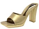 Buy XOXO - Rendezvous Slide (Gold Leather) - Women's, XOXO online.