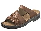 Clarks - Bailey (Brown Veg Leather) - Women's,Clarks,Women's:Women's Casual:Casual Sandals:Casual Sandals - Slides/Mules