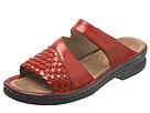 Clarks - Bailey (Red Veg Leather) - Women's,Clarks,Women's:Women's Casual:Casual Sandals:Casual Sandals - Slides/Mules