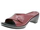 Clarks - Dayton (Red Leather) - Women's,Clarks,Women's:Women's Casual:Casual Sandals:Casual Sandals - Slides/Mules
