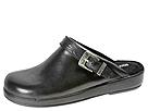 Minnetonka - Silverthorne Buckle (Black Smooth Leather) - Women's,Minnetonka,Women's:Women's Casual:Casual Flats:Casual Flats - Clogs