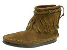 Buy discounted Minnetonka - Hi-Top Back-Zip Boot (Brown Suede) - Women's online.