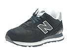 New Balance Classics - W574 - Suede & Mesh (Navy/White/Silver) - Women's,New Balance Classics,Women's:Women's Athletic:Classic