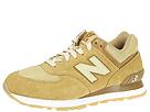 Buy discounted New Balance Classics - W574 - Suede & Mesh (Wheat/Brown) - Women's online.
