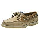Sebago - Schoodic (Sand Nubuck W/Navy &amp; Tan) - Women's,Sebago,Women's:Women's Casual:Boat Shoes:Boat Shoes - Leather