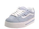 Vans - Plat Sidestripe (Dream Blue/White) - Women's,Vans,Women's:Women's Athletic:Surf and Skate