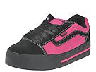 Vans - Plat Sidestripe (Black/Neon Pink) - Women's,Vans,Women's:Women's Athletic:Surf and Skate
