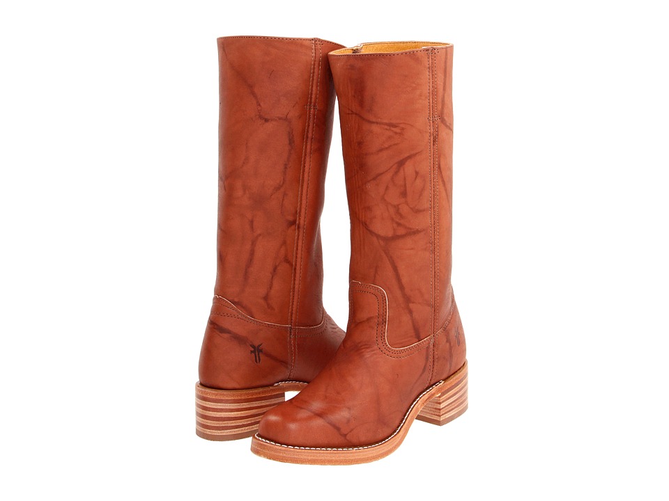 Frye - Campus 14L (Saddle Leather) Cowboy Boots