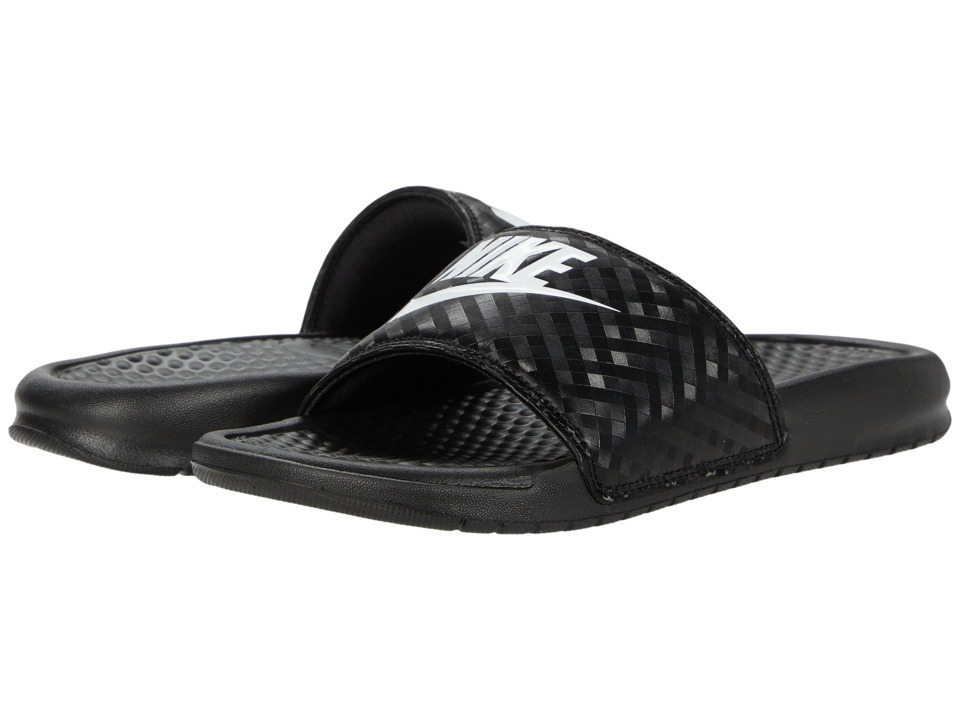 Nike Benassi JDI Slide (Black/White) Sandals