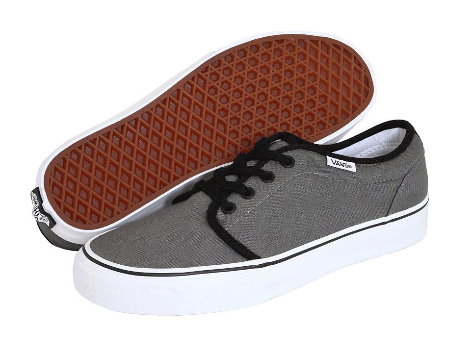 Vans 106 Vulcanized Core Classics (Pewter/Black/Metal Crush/Nappa Wax) Skate Shoes
