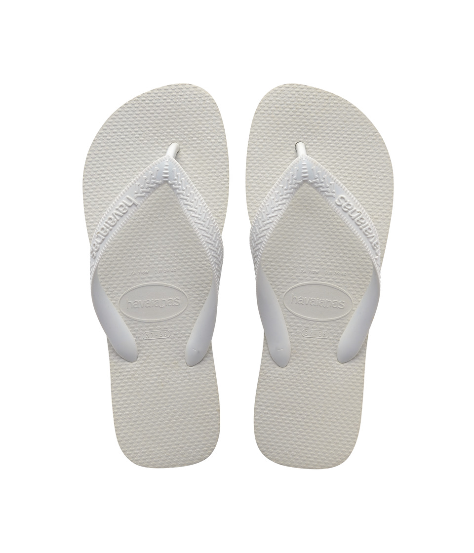 Havaianas Top Flip Flops (White) Sandals