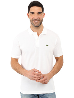 Lacoste Classic Pique Polo Shirt White 