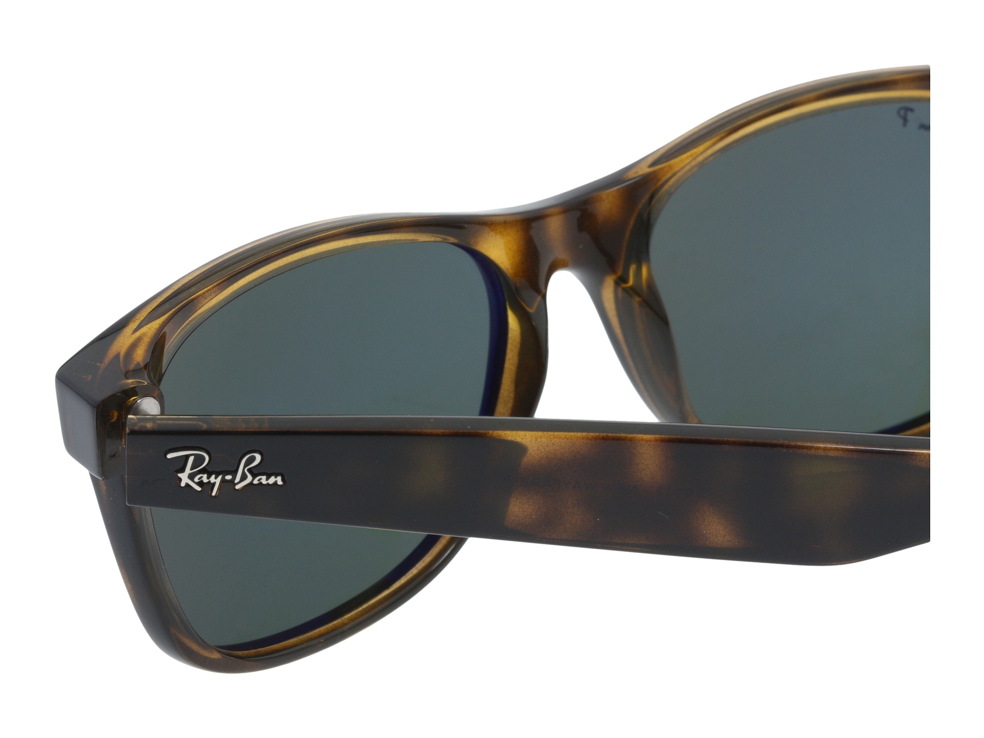 Ray Ban RB2132 New Wayfarer Polarized 55mm at Zappos com