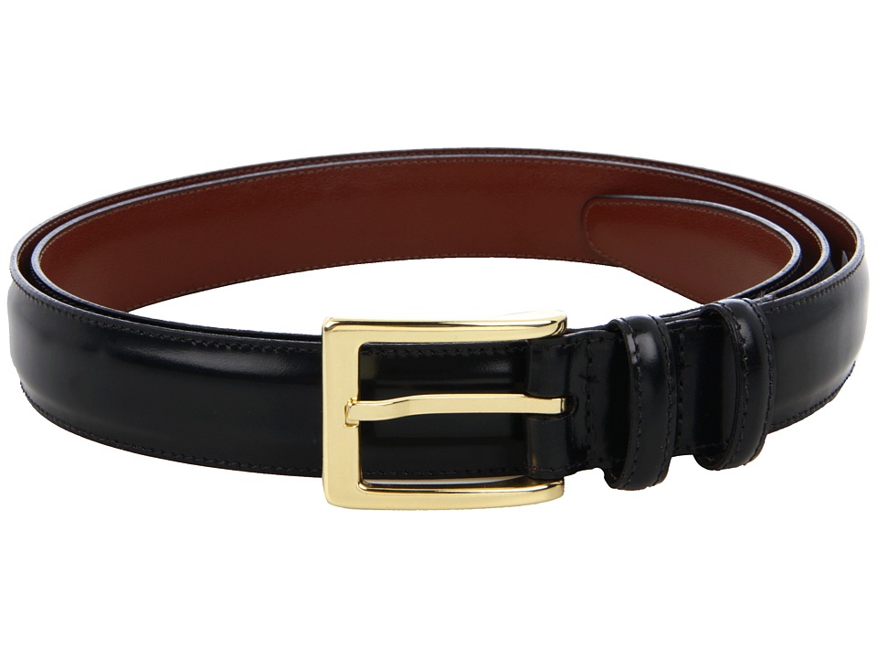 Torino Leather Co. Big and Tall 30MM Antigua Leather (Black) Men