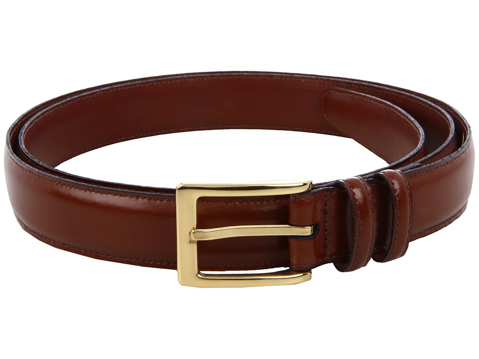 Torino Leather Co. Big and Tall 30MM Antigua Leather (Saddle Brown) Men