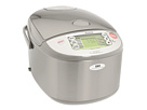 Zojirushi - NP-HBC18XA Induction Heating 10 Cup Rice Cooker Warmer (Stainless Steel) - Home