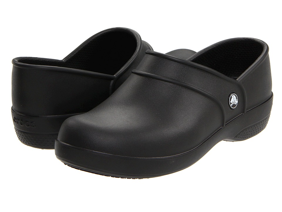 Crocs - Neria Work (Black) Women's Clog Shoes