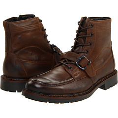... with the handsome Watts Moc Toe Buckle Boot from Johnston  Murphy