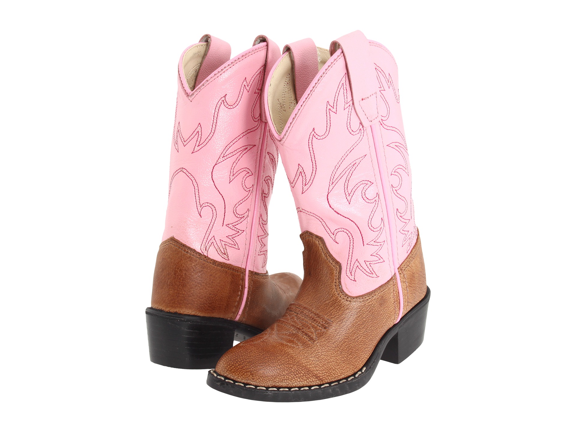 Old West Kids Boots J Toe Western Boot (ToddlerLittle Kid) - Zappos ...