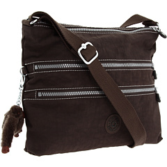 Kipling Alvar Shoulder/Cross-Body Travel Bag Espresso 