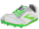 Brooks - PR LD (White/Neon Green/Silver/Black/Grey) - Footwear