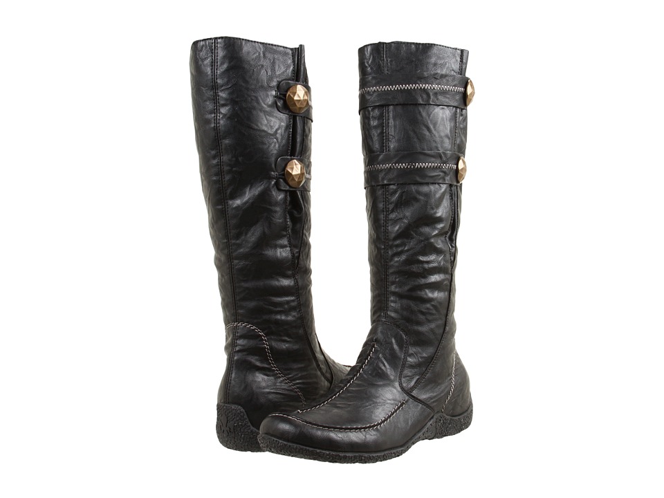 Rieker 79970 Astrid 70 (Black) Women's Zip Boots