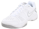 Nike - City Court VII (White/White/Neutral Grey/Metallic Silver)