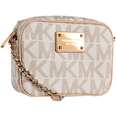 MICHAEL Michael Kors MK Logo Crossbody Vanilla