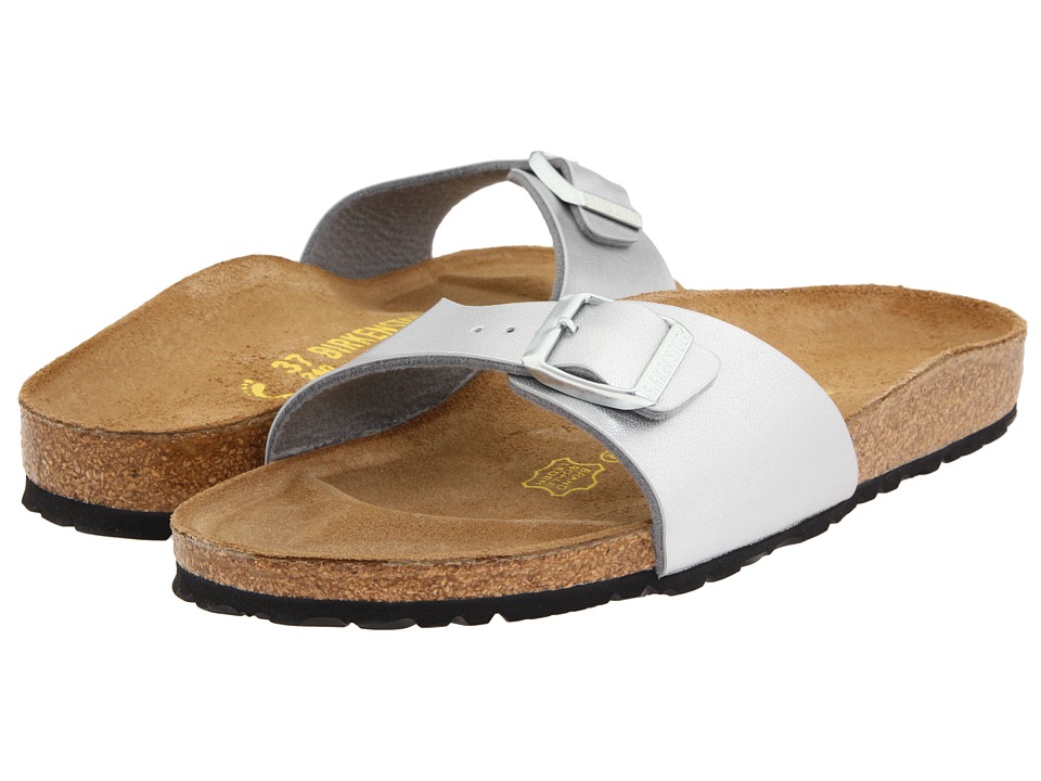 Birkenstock Madrid Slip-On (Silver Birko-Flor ) Women