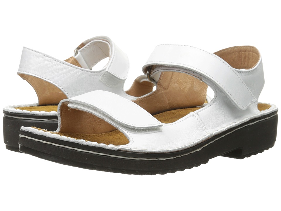 Naot Footwear Karenna (White Leather) Sandals