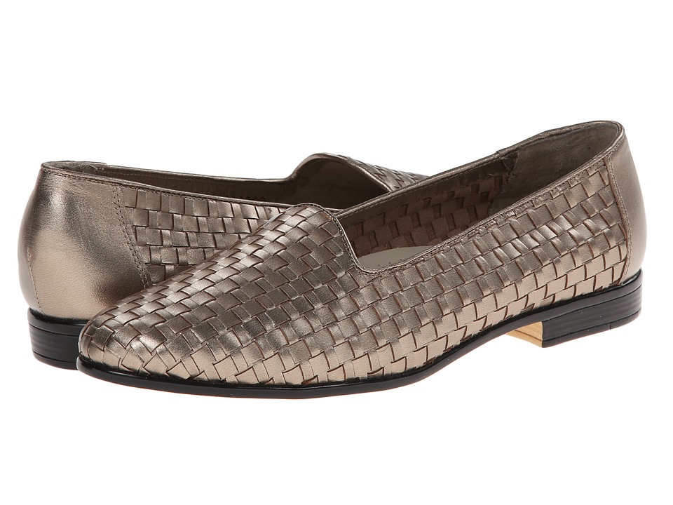 Trotters Liz (Pewter Calf) Women's Shoes