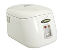 Zojirushi - NS-PC10 5 Cup Electric Rice Cooker Warmer (Herb White) - Home