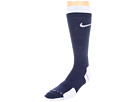 Nike - Elite 2 Layer Basketball Crew 1-Pair Pack (Midnight Navy/White/(White))