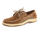 Sperry Top-Sider - Billfish 3-Eye Boat Shoe (Tan Suede/Herringbone)