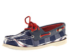 Sperry Top-Sider - A/O 2-Eye (Blue Ikat/Navy)
