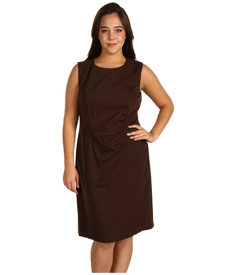 ... new york collection sleeveless dress stretch ponte sheath dress boasts