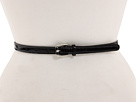 Cole Haan - Village Skinny Belt (Black Patent)