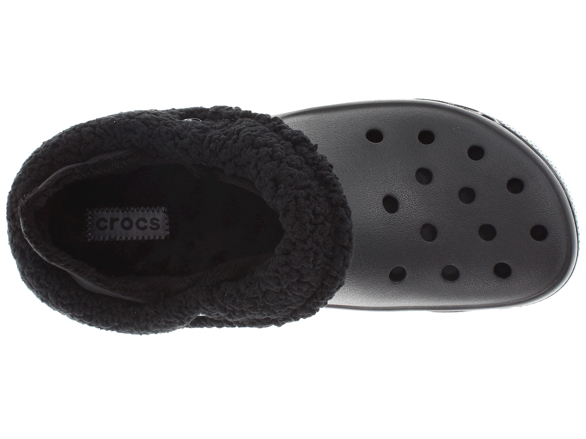 Crocs Mammoth Core Full Collar Navy Oatmeal | Shipped Free at Zappos