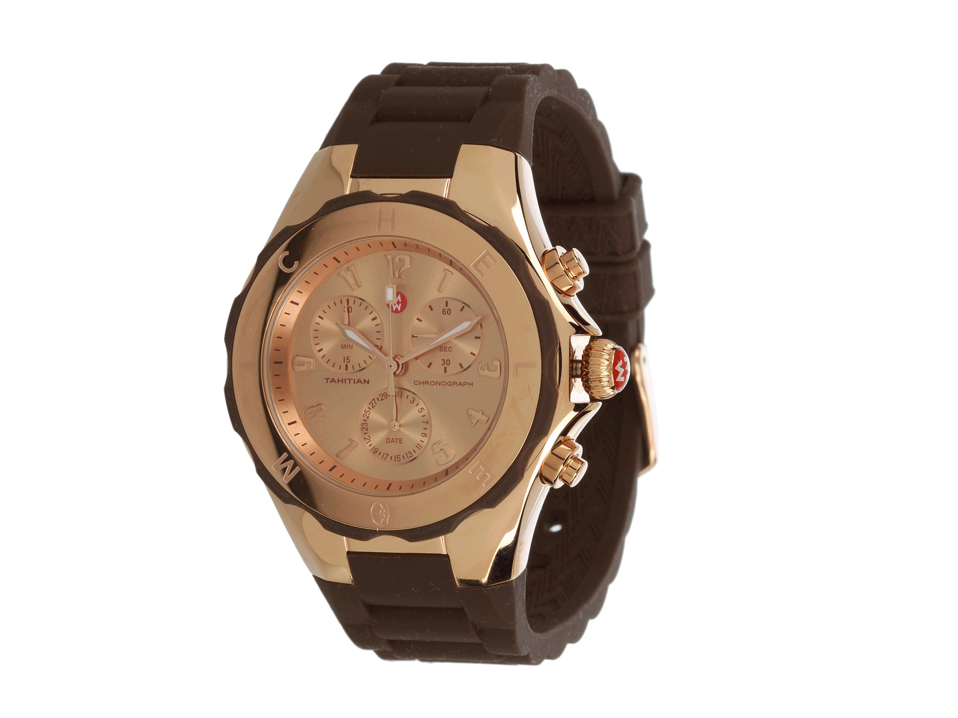 ... Tahitian Jelly Bean Rose Gold Tone Brown | Shipped Free at Zappos