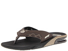 Reef - Fanning Prints '13 (Brown/Brown Plaid) - Footwear